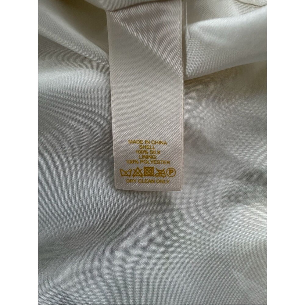 kate spade White Lemon-Print Circle Skirt with Yellow Fruit Motif-8 - Picture 7 of 7